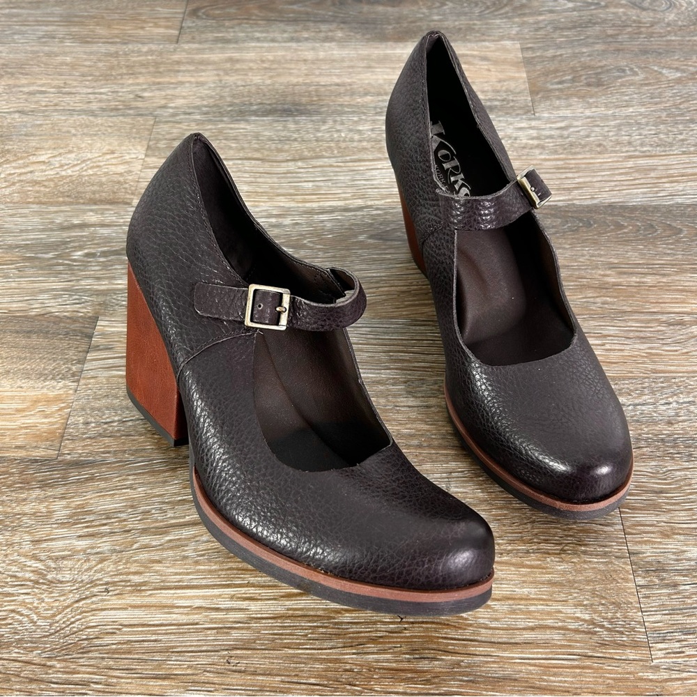 Kork-Ease | Wedge Maryjane Buckle Clogs